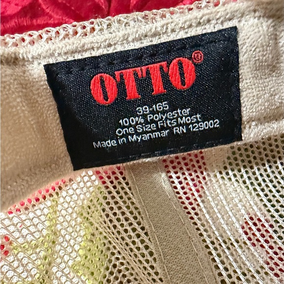 Vintage OTTO Michigan Wolverines Game Day Patches One Size Beige MeshTrucker Hat - Picture 6 of 12